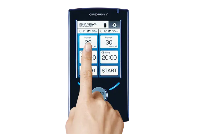 オステオトロンV | 超音波骨折治療器 | 伊藤超短波 医療関係者向けサイト